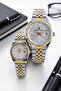 Men's and Steel Strap Couples' Special 3 Atm Water Resistant Couple's Watch Cf.Dk.10666.11 - 6