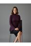 New Product Turtleneck Spanish Sleeve Long Sleeve Blouse with Buckle Accessories - 2