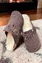 Anatomical Cork Sole Genuine Sheepskin Sole Unisex Felt Home Slippers with Arch Support