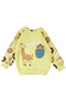 Baby Boy Yellow Pocket Monkey Printed Set of 2 - 3