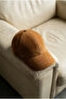Brown Suede Cap - 5