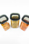 Set of 3 1.7 L Square Food Containers 50876 - Transparent - 3