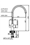 Rondo Pro White Purifier with Outlet 360 °   Swivel Body Kitchen Faucet - 3