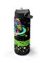 Black Gamer Patterned Steel Thermos with Folding Spout 650 ml 38340 - 4