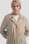Zippered Waist Belt with Drawstring Detail and Pockets, Wear and Go Stone 26Yt501 - 2