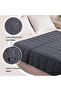Weighted Blanket 9.1kg/150x200cm Single Size Heavy Blanket 20lbs for Anxiety, Stress & Sleep Relief - 4