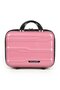 Azra Model Pink Pp Polypropylene Unbreakable Makeup Bag Hand Luggage