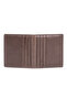 Luis Unisex Genuine Leather Card Holder Dark Mink - 3