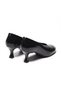 Women's / Girls' Heels / Stilettos 645 01 Patent Leather Wrinkled Black C07 - 4