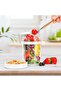 ® Overnight Oats Jars 2 Color (White And Grey) with Spoon and Lid - 3