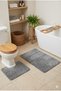 Shaggy Non-Slip Base Washable Toilet Seat Compatible 60X100 60X50 Set of 2 Bohemian Bath Mat