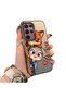 Samsung Galaxy S22 Ultra Compatible High Quality Cartoon Fox and Rabbit Couple Printed Case - 2