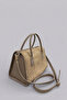 Corda Extra Light Rope Weave Genuine Leather Detailed Women's Hand and Shoulder Bag