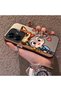 Realme C55 Compatible High Quality Cartoon Fox and Rabbit Couple Printed Case