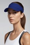 Cobalt Blue Tennis Visor Hat Adjustable Lightweight Sports Sunshade Unisex - 2
