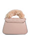 Women Light Beige Quilted Faux Leather Sling Bag - 2