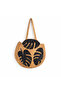 Stylish Round Woven Tote Bag
