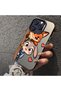 Poco X5 Compatible High Quality Cartoon Fox and Rabbit Couple Printed Case - 3