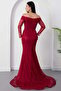 Strapless Neckline Long Sleeve Lace Dress Ecr5790 - 8