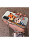 Samsung Galaxy M23/M13 Compatible High Quality Cartoon Fox and Rabbit Couple Printed Case