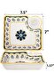 4 Pack Dumpling Plate with Dipping Saucer - 3