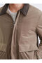 Özmarka New Season Velvet Collar Men's Jacket - 3