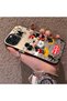Funny Cartoon Figure Case Compatible with iPhone 14 Pro, High Quality Silicone Case with Long-Lasting Protection