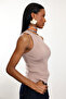 Mink Crew Neck Ribbed Undershirt 0001 - 5