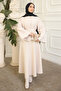 Stone Belted Jacket Skirt Set - 2