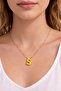 Elegant Steel Necklace with Letter S - 2