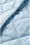 Snap Fastener Quilted Vest 71150-05 Baby Blue - 5