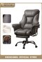 Big Office Chair Computer Chair with Retractable Footrest