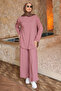 Dusty Rose Tunic and Pants Modal Set