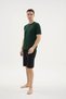 New Season Men's Reçme Collar Shorts Set - 7