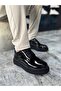 Kb-X16 Charcoal Patent Leather Casual Men's Shoes