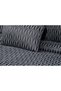 Lukes Geometric 4 Piece Blue Pique Set 240 X 260 cm 240 X 260 cm Blue - 3