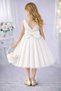 Girl's White Tutu Dress, Graduation Birthday Dress - 2