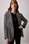 Lock Patterned Blazer Jacket - 4