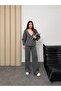 Buttoned Knitwear Double Set