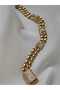 Gourmet Stone-Encutured Large Tip Original Xuping Bracelet Gold - 2
