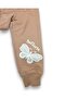 Girl Child 2-3-4-5-6 Years Old Butterfly Printed Compact Seasonal Top and Bottom Set - 6
