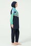 Riva Multicolored Hijab Swimsuit - 4