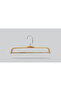 Wooden Barli Lama Silver Hook Pants Hanger 4 Pieces - 3