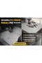 Coined Pvc Oilcloth 100 cm Wide Gray Roll |   Car Interior, Table Top, and Floor Covering