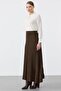 Pilise Knitwear Skirt Brown - 2