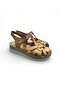 Women's Genuine Leather Full Orthopedic Closed-Front Sandals with Special Design for Heel Spurs - 2