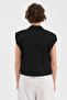 Women's Detachable Scarf Accessory Detailed Design Vest - 3