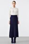 Pilise Knitwear Skirt Dark Blue - 2