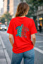 Oversize T-Shirt T-Shirt Printed 100% Cotton Soft Comfortable Casual