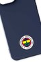 iPhone 13 Pro Max Compatible Arma Navy Blue Silicone Licensed Phone Case - 2